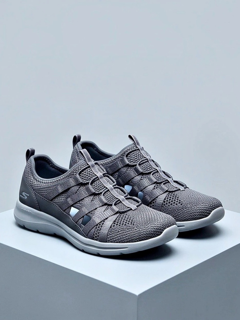 Skechers Gray Athletic Sneakers